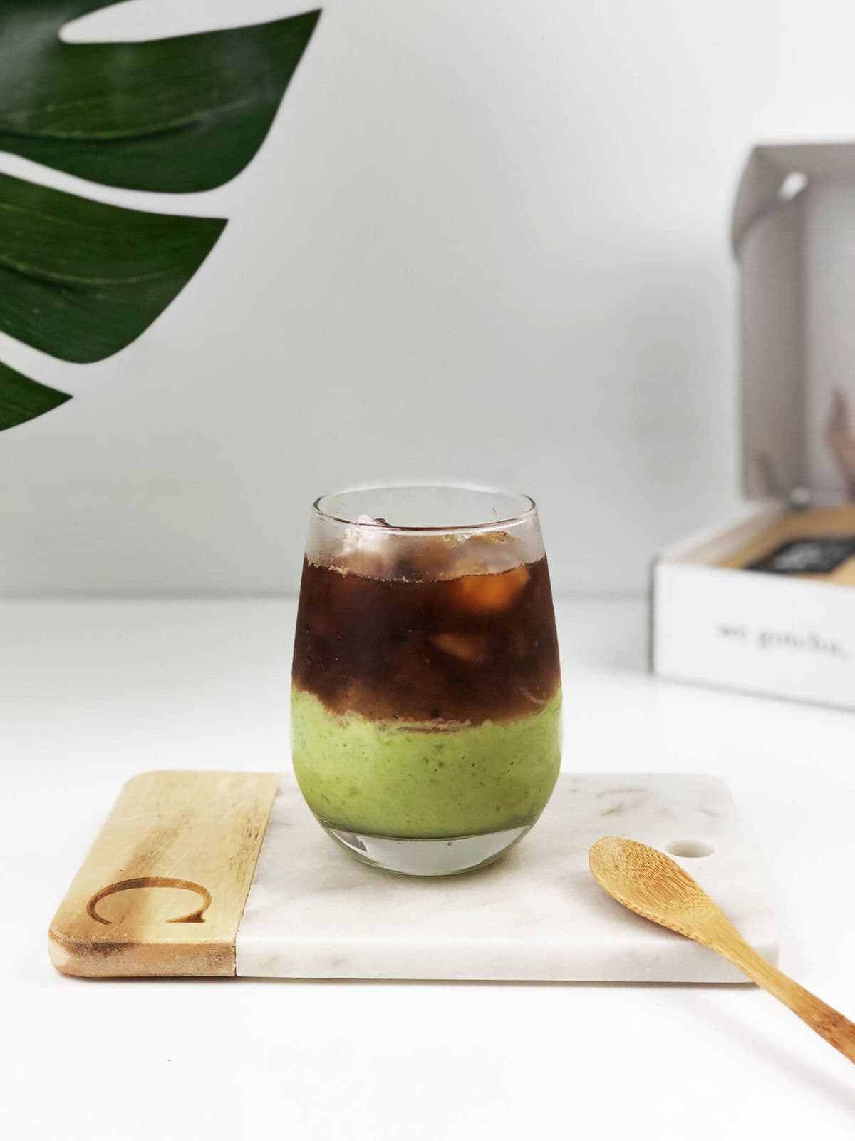 Iced Avocado Coffee